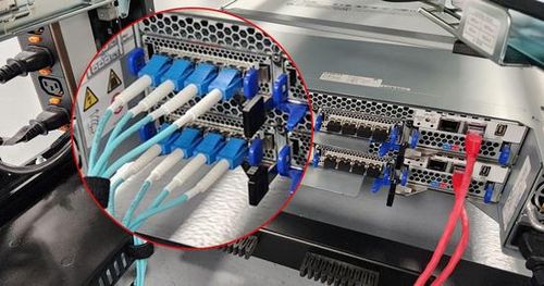 FC cable routing