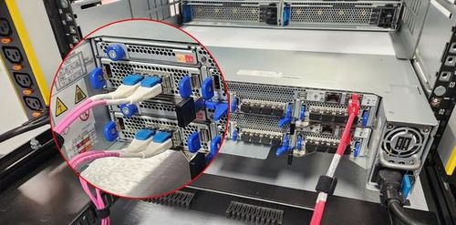 FC cable routing